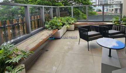 Studio Moderno para Locação na Vila Gumercindo ? Conforto e Praticidade em um Só Lugar!