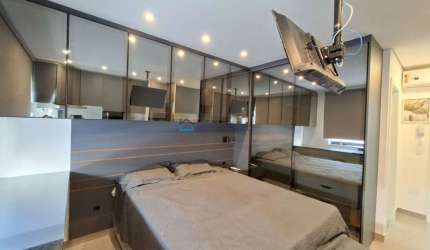 Studio Mobiliado para locação na Indianópolis