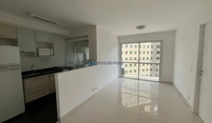 More em Indianópolis: Apartamento com 45m²  1quarto e 1 vaga