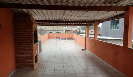 Sobrado 163m² - 3 Dormitórios, 1 suíte, 2 vagas - Vila Moraes