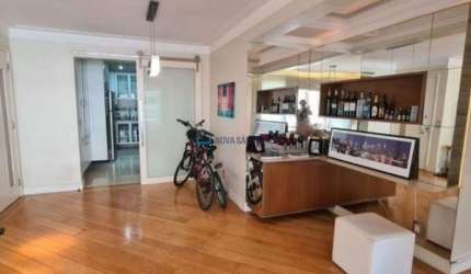 Apartamento 110m² - Moema - 4 Dormitórios, 1 suíte, 2 vagas