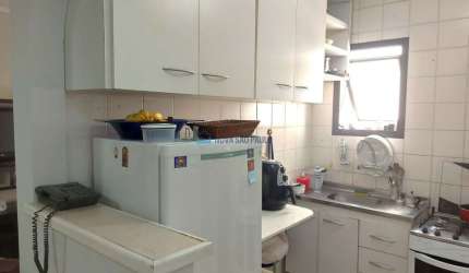 Apartamento Venda Moema com 2 sacadas | 1 dormitório| 1 vagas|600 metros metrô | lazer.