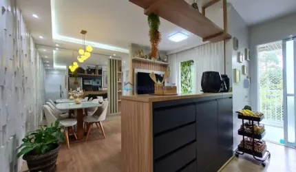 Apartamento a venda, 03 dormitorios totalmente mobiliado.