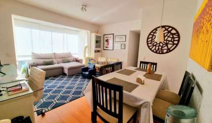 Apartamento de 100m²  03 dormitórios 01 suíte 01 vaga - Vila Olimpia
