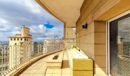Apartamento 04 suítes 05 vagas, pé direito de 4 metros -  Panamby
