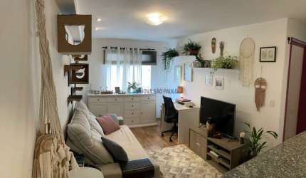 Apartamento 1 suíte, 1 vaga, 44 m² - Vila Nova Conceição
