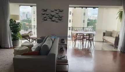 Brooklin, Apartamento com 200 m² e 4 vagas