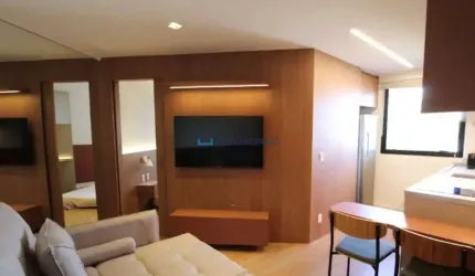 Apartamento - 1 Dormitório - 1 Vaga - Vila Nova Conceição com 37m²
