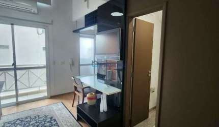 Apartamento duplex , 1 dormitorio ,43m2, 01 vaga, local nobre.