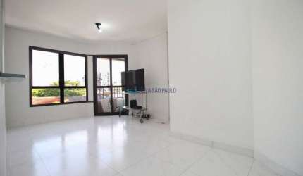 Apartamento à venda, na  Vila Nova Conceição, 50m²,  2 quartos, 1 vaga,