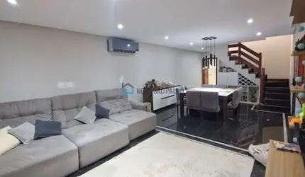 Sobrado com espaço gourmet| 4 vagas| Bairro Campo Grande