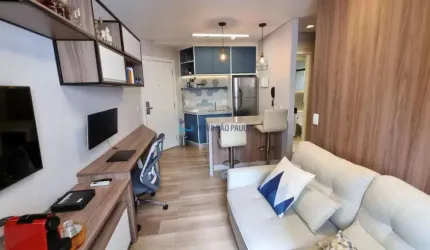 Apartamento 1 dormitório, 1 vaga - Moema