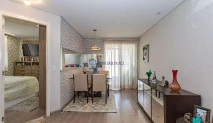 Apartamento com 77 metros, 2 suítes, próximo ao metrô Alto do Ipiranga