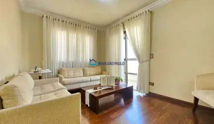 Apartamento amplo 140m2 - 3 dormitórios-1suíte-2 vagas a 900 metros Metrô Alto do Ipiranga
