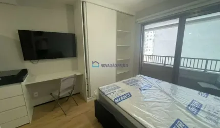 Apartamento Studio em Vila Mariana. Novo. Mobiliado. Metrô Ana Rosa.