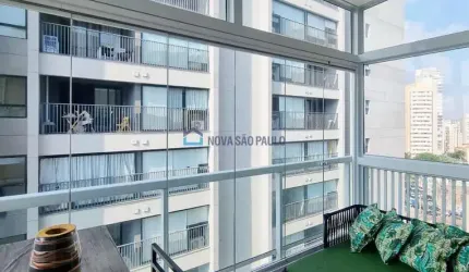 Apartamento Duplex à venda, com 2 quartos, 1 suíte, closet, sacada, 1 vaga, na Vila Mariana