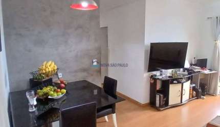 Apartamento à venda 2 dormitórios, sacada , 1 vaga, 54 m²  terreo Sacomã