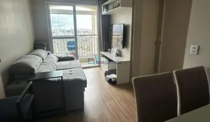Apartamento 55m², 2 dormitórios, 1 suíte, 1 vaga - Vila Andrade