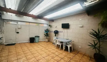 Terreno com casa à venda na Rua Professor Aprígio Gonzaga, próxima ao metrô com 190m²