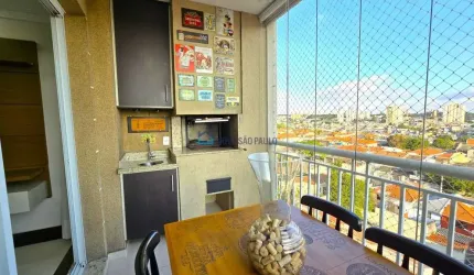 Apartamento de 88m², com 3 dormitórios, 1 suíte, 2 vagas, em andar alto