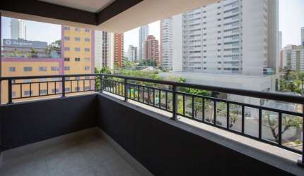 Studio À Venda ou Locação Na Chácara Klabin Com 31M², Varanda, 1 Suíte E 1 Sala