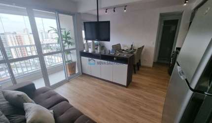 Apartamento 37,65m² entrar e morar,1Dormitório Varanda ,Sem vaga, lazer! Ao lado do Metrô Conceição