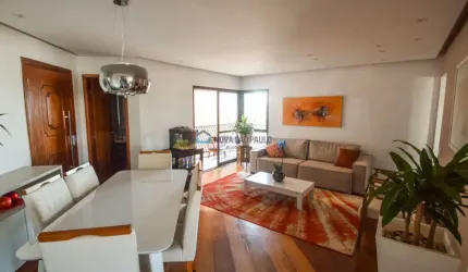 Alto Padrão! Apto 135 m² impecável, andar alto, planejado! 650 m, 7min a pé ao metrô Vila Mariana