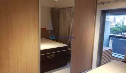 Apartamento tipo Studio com sacada, alto padrão na Praça República