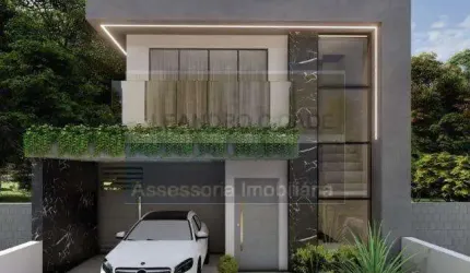 Casa de condomínio 3 dormitórios à venda no Bairro Vila Augusta com 125 m² de área privativa - 2 vagas de garagem