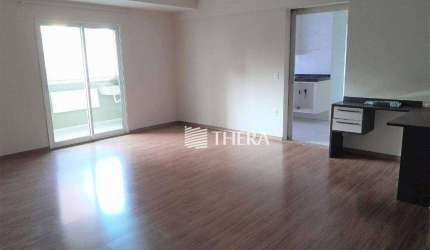 Apartamento com 3 dormitórios para alugar, 108 m² por R$ 4.514,88/mês - Campestre - Santo André/SP