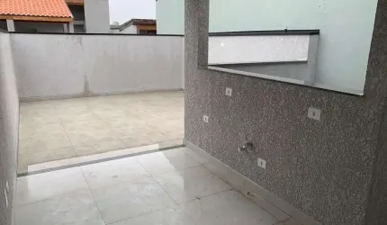Cobertura com 2 dormitórios à venda, 95 m² por R$ 470.000,00 - Vila Pires - Santo André/SP