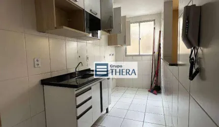 Apartamento com 2 dormitórios para alugar, 50 m² por R$ 1.945,83/mês - Parque São Vicente - Mauá/SP