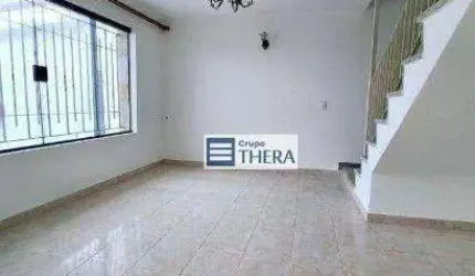 Sobrado com 2 dormitórios para alugar, 153 m² por R$ 3.431,00/mês - Vila Floresta - Santo André/SP