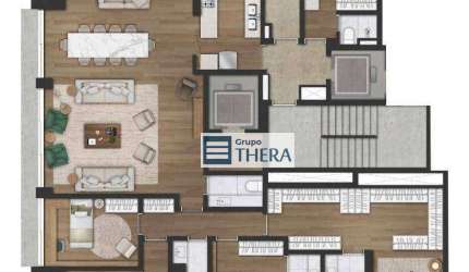 Apartamento com 4 dormitórios à venda, 225 m² por R$ 7.804.000,00 - Jardim Paulista - São Paulo/SP