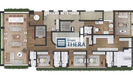 Apartamento com 4 dormitórios à venda, 288 m² por R$ 10.740.000,00 - Jardim Paulista - São Paulo/SP