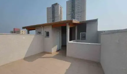 Cobertura para alugar, 110 m² por R$ 3.060,00/mês - Vila América - Santo André/SP