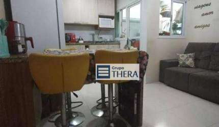 Apartamento com 2 dormitórios à venda, 56 m² por R$ 329.000,00 - Parque Oratório - Santo André/SP
