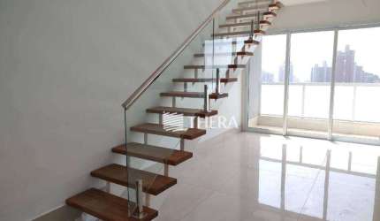 Cobertura, 124 m² - venda por R$ 1.050.000,00 ou aluguel por R$ 5.923,72/mês - Jardim - Santo André/SP