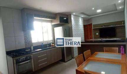 Cobertura com 2 dormitórios à venda, 108 m² por R$ 410.000,00 - Jardim do Estádio - Santo André/SP