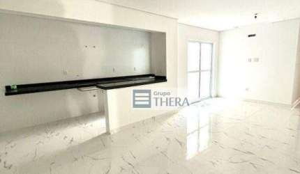 Apartamento com 3 dormitórios à venda, 85 m² por R$ 600.000,00 - Campestre - Santo André/SP