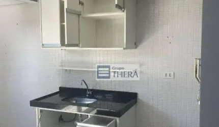 Apartamento com 2 dormitórios para alugar, 50 m² por R$ 2.025,44/mês - Vila Cecília Maria - Santo André/SP
