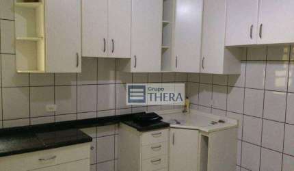 Apartamento com 3 dormitórios para alugar, 88 m² por R$ 3.350,00/mês - Vila Alice - Santo André/SP