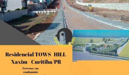 Terreno de  área total 127m² em condomínio à venda  no bairro Xaxim