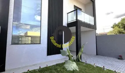 Sobrado de 141m², 3 quartos, 1 suíte, 3 banheiros à venda, bairro estação, Arauc