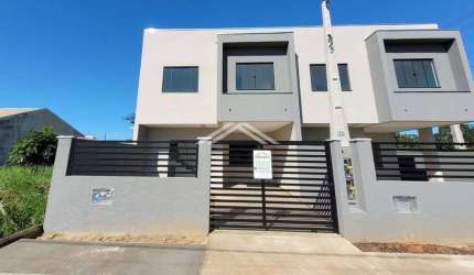 Sobrado com 3 dormitórios à venda, 90 m² por R$ 450.000,00 - Santa Clara - Itapoá/SC