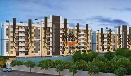 Ótimo apartamento com 1 dormitório à venda, 44 m² por R$ 420.400 - Cidade Industrial - Curitiba/PR