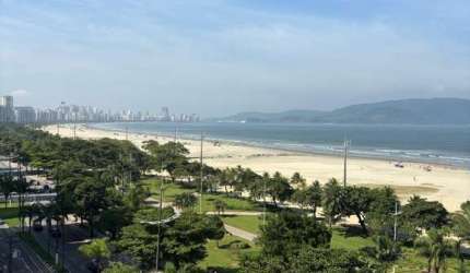 Apartamento com 2 quartos à venda na AVENIDA PRESIDENTE WILSON - DE 63/64 A 122/123, 87, Pompéia, Santos, 100 m2 por R$ 1.060.000