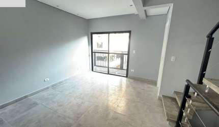 Casa em condomínio fechado com 2 quartos para alugar na Rua Alberto Veiga, 29 - A, Marapé, Santos, 105 m2 por R$ 5.000