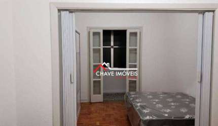 Apartamento com 1 dormitório, 38 m² - venda por R$ 360.000,00 ou aluguel por R$ 2.500,02/mês - Boqueirão - Santos/SP