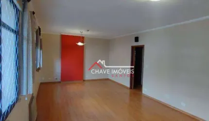 Apartamento com 3 dormitórios à venda, 128 m² por R$ 745.000,00 - Boqueirão - Santos/SP